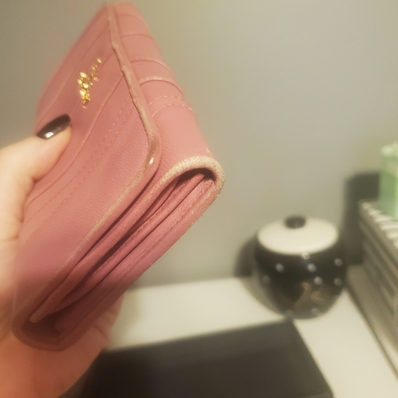 Pink Prada double snap wallet - Picture 7 of 12